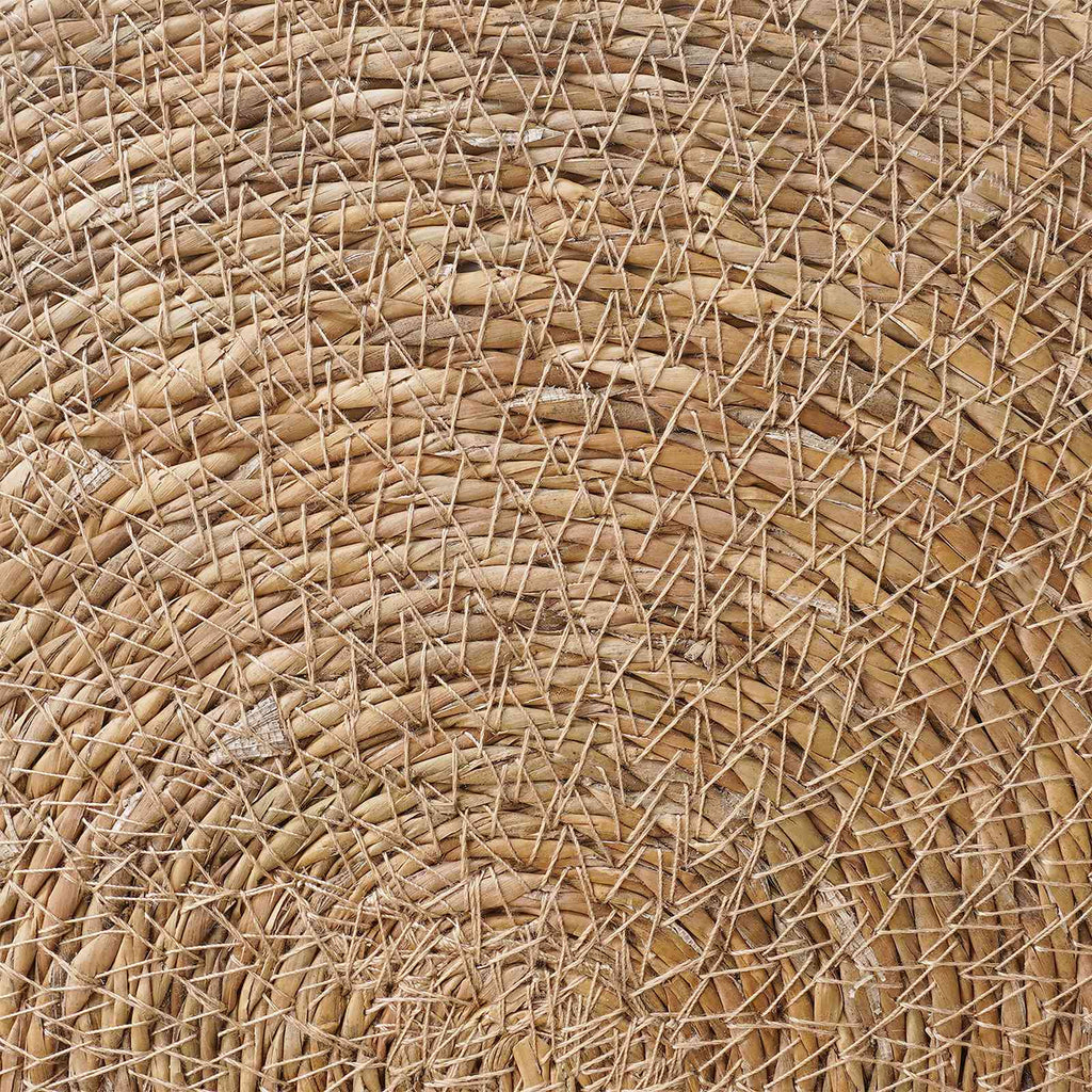 vidaXL Podkładki z trawy morskiej 12 pcs naturalny Ø 30 cm
