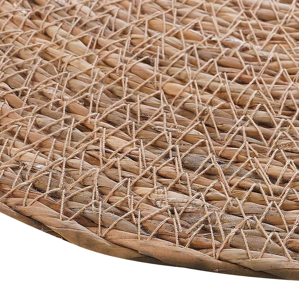 vidaXL Podkładki z trawy morskiej 50 pcs naturalny Ø 30 cm