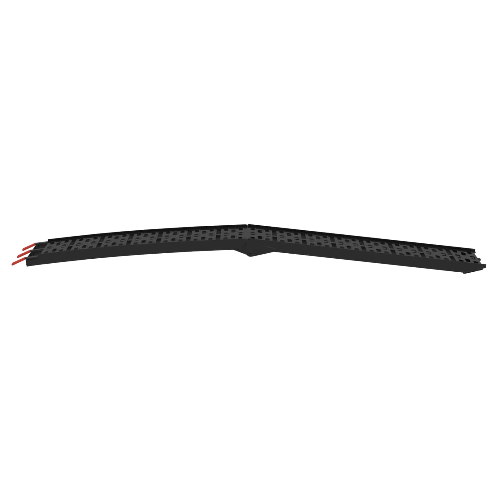 vidaXL Składana rampa motocyklowa 340 kg na rampę 2 pcs Czarny