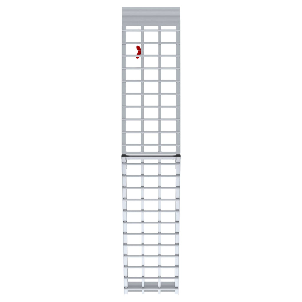 vidaXL Rampa motocyklowa 680 kg Srebrny 680 kg Aluminium
