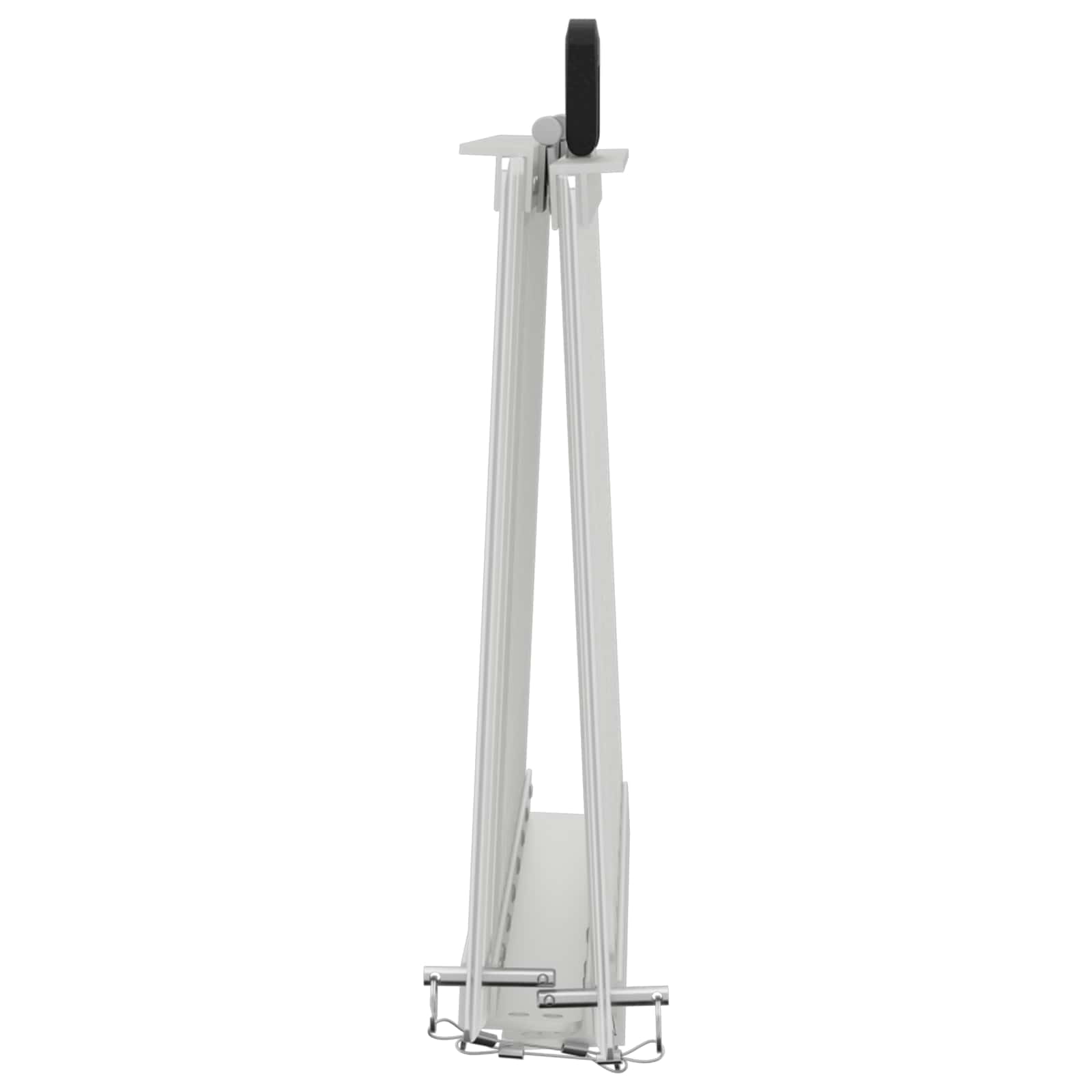 vidaXL Rampa dla wózków inwalidzkich 270 kg Srebrny 62 x 73 x 5 cm