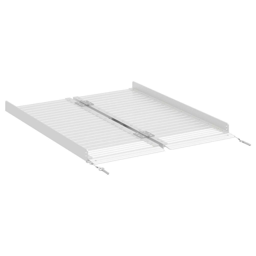 vidaXL Rampa dla wózków inwalidzkich 270 kg Srebrny 270 kg Aluminium