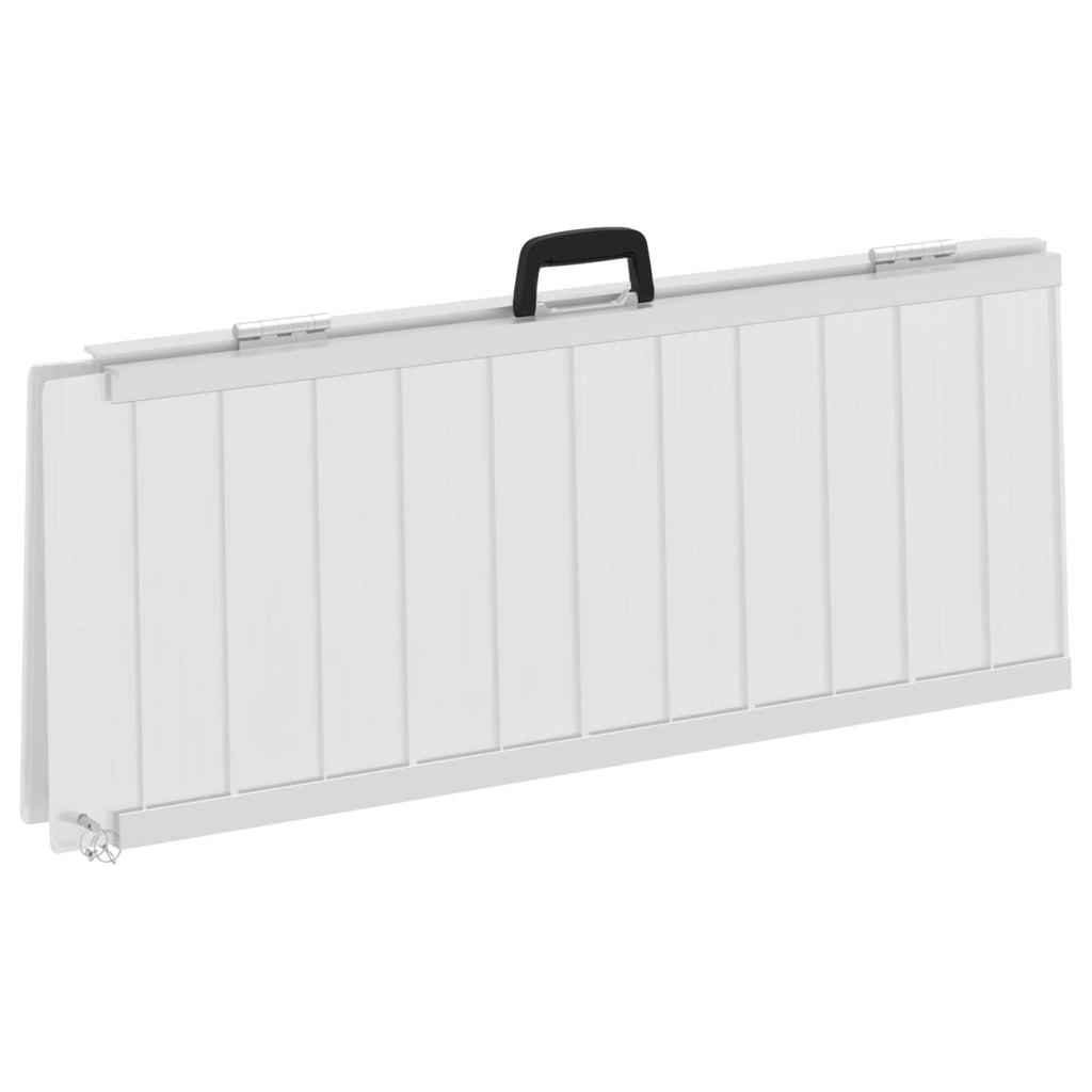 vidaXL Rampa dla wózków inwalidzkich 270 kg Srebrny 270 kg Aluminium
