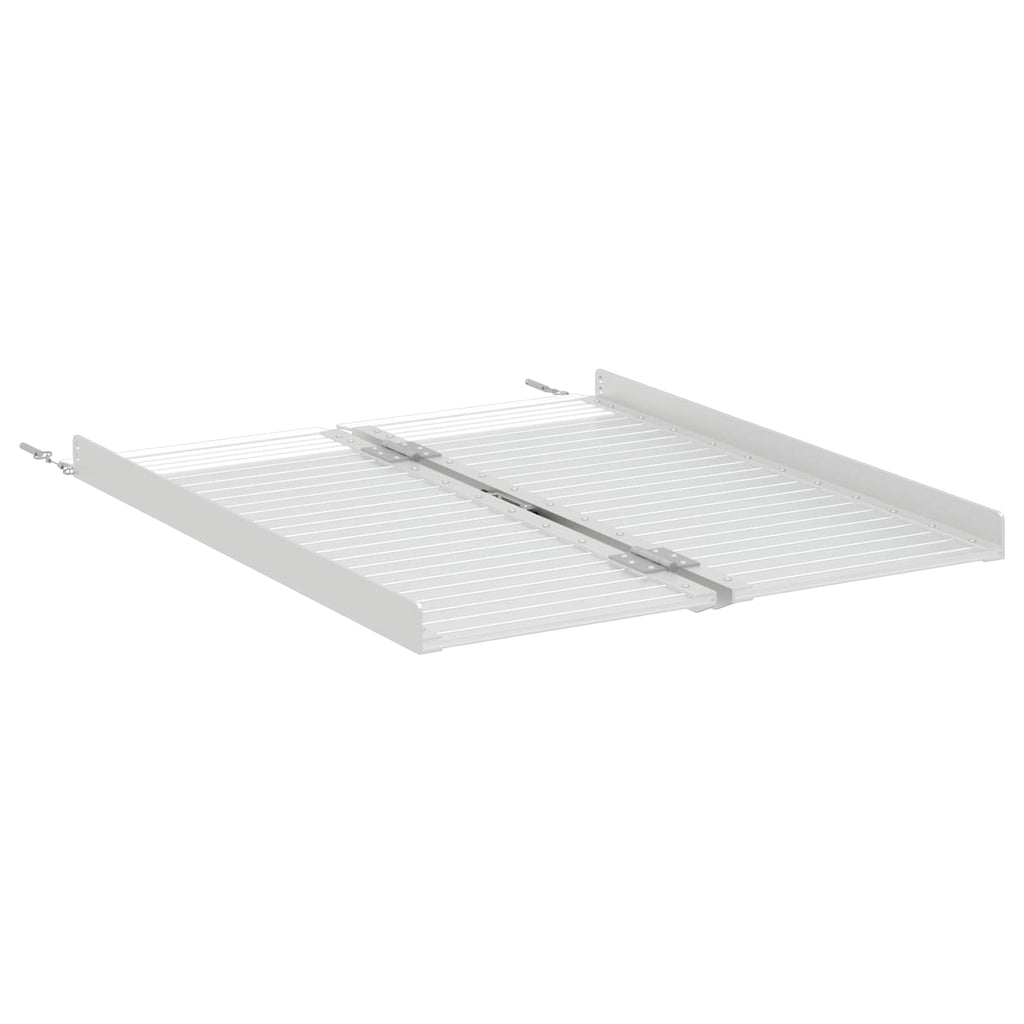 vidaXL Rampa dla wózków inwalidzkich 270 kg Srebrny 270 kg Aluminium