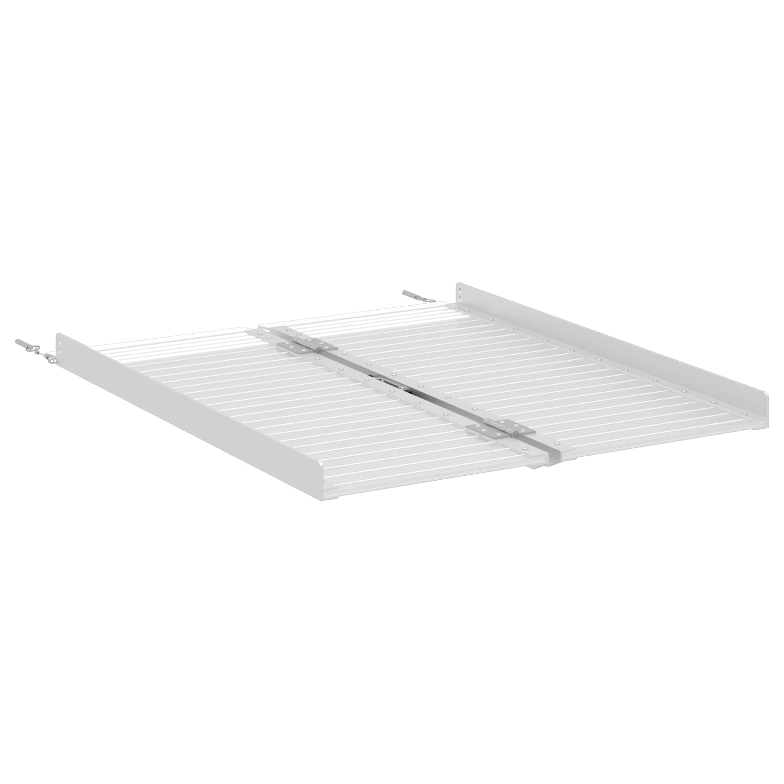 vidaXL Rampa dla wózków inwalidzkich 270 kg Srebrny 270 kg Aluminium