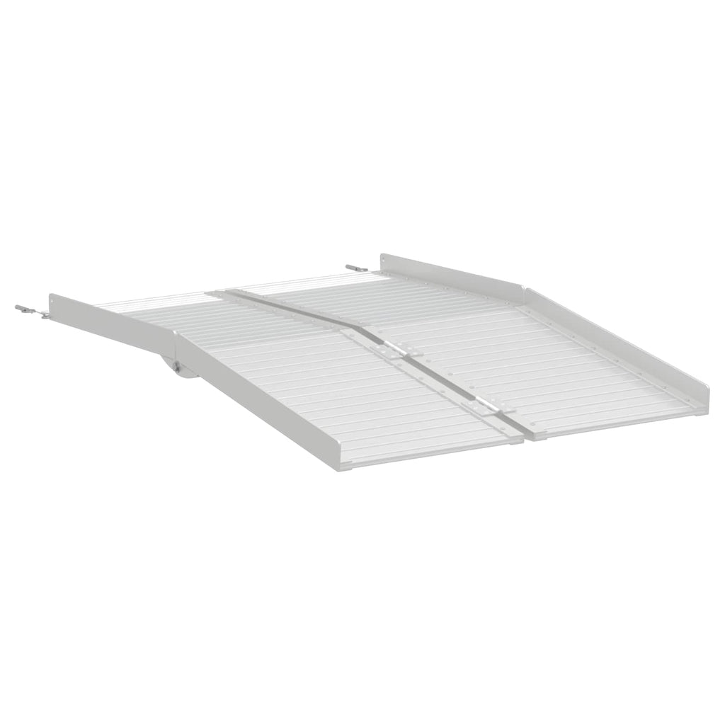 vidaXL Rampa dla wózków inwalidzkich 270 kg Srebrny 270 kg Aluminium