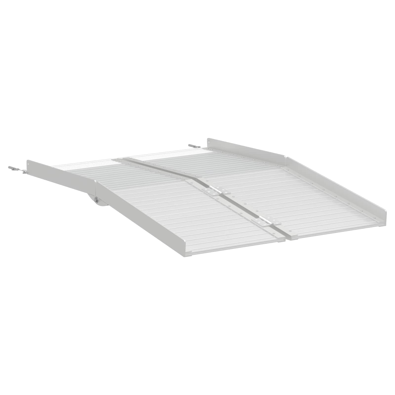 vidaXL Rampa dla wózków inwalidzkich 270 kg Srebrny 270 kg Aluminium