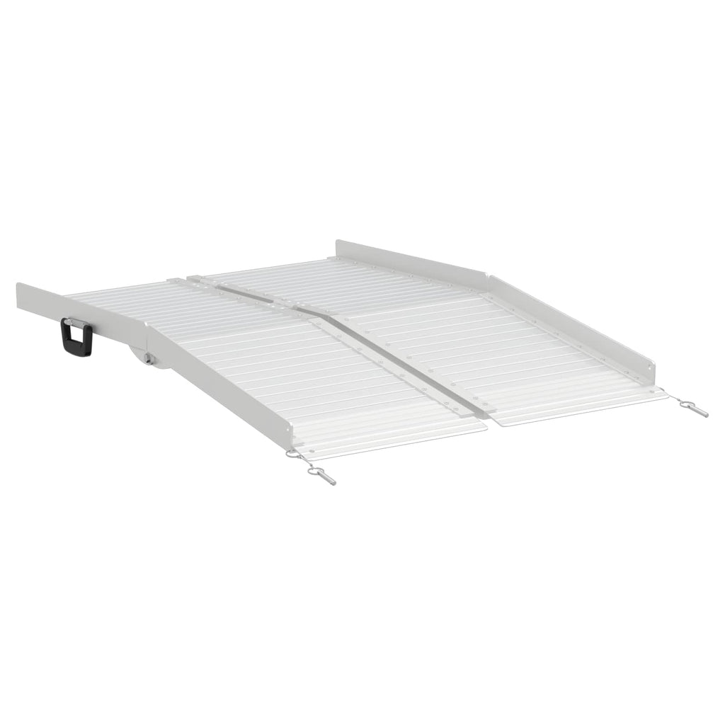 vidaXL Rampa dla wózków inwalidzkich 270 kg Srebrny 270 kg Aluminium