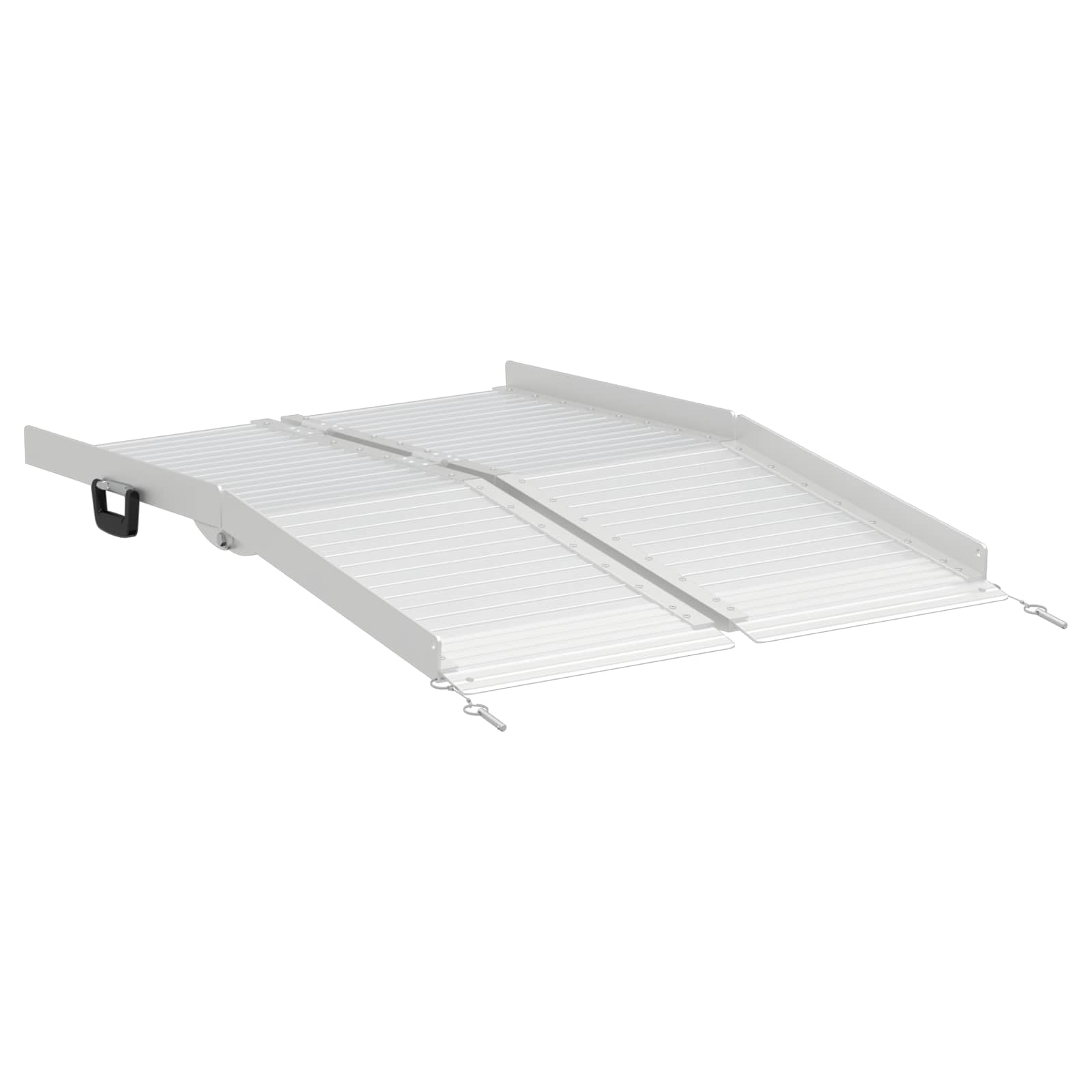 vidaXL Rampa dla wózków inwalidzkich 270 kg Srebrny 270 kg Aluminium