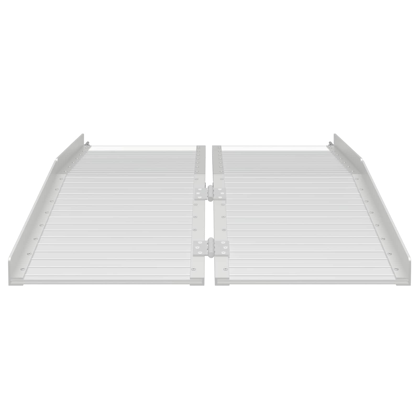 vidaXL Rampa dla wózków inwalidzkich 270 kg Srebrny 270 kg Aluminium