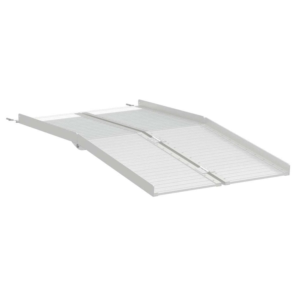 vidaXL Rampa dla wózków inwalidzkich 270 kg Srebrny 270 kg Aluminium