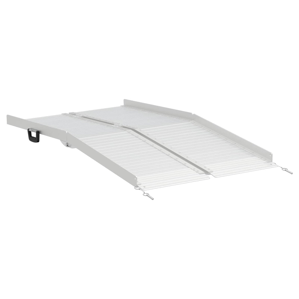 vidaXL Rampa dla wózków inwalidzkich 270 kg Srebrny 270 kg Aluminium