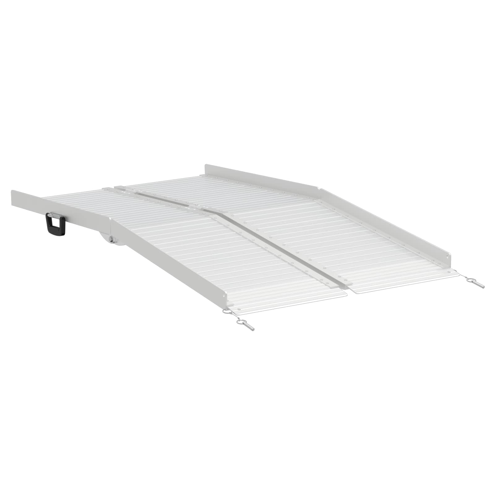 vidaXL Rampa dla wózków inwalidzkich 270 kg Srebrny 270 kg Aluminium
