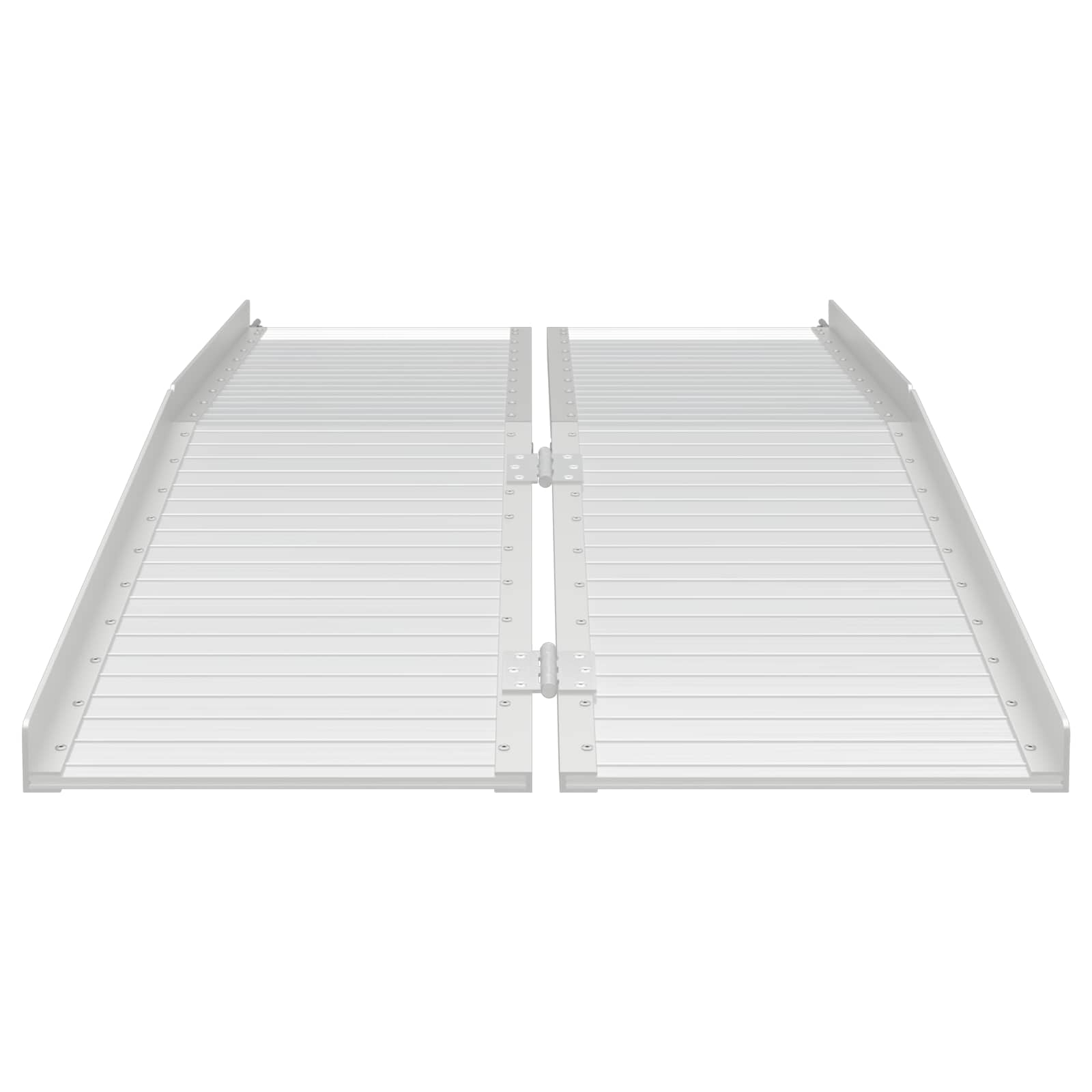 vidaXL Rampa dla wózków inwalidzkich 270 kg Srebrny 270 kg Aluminium