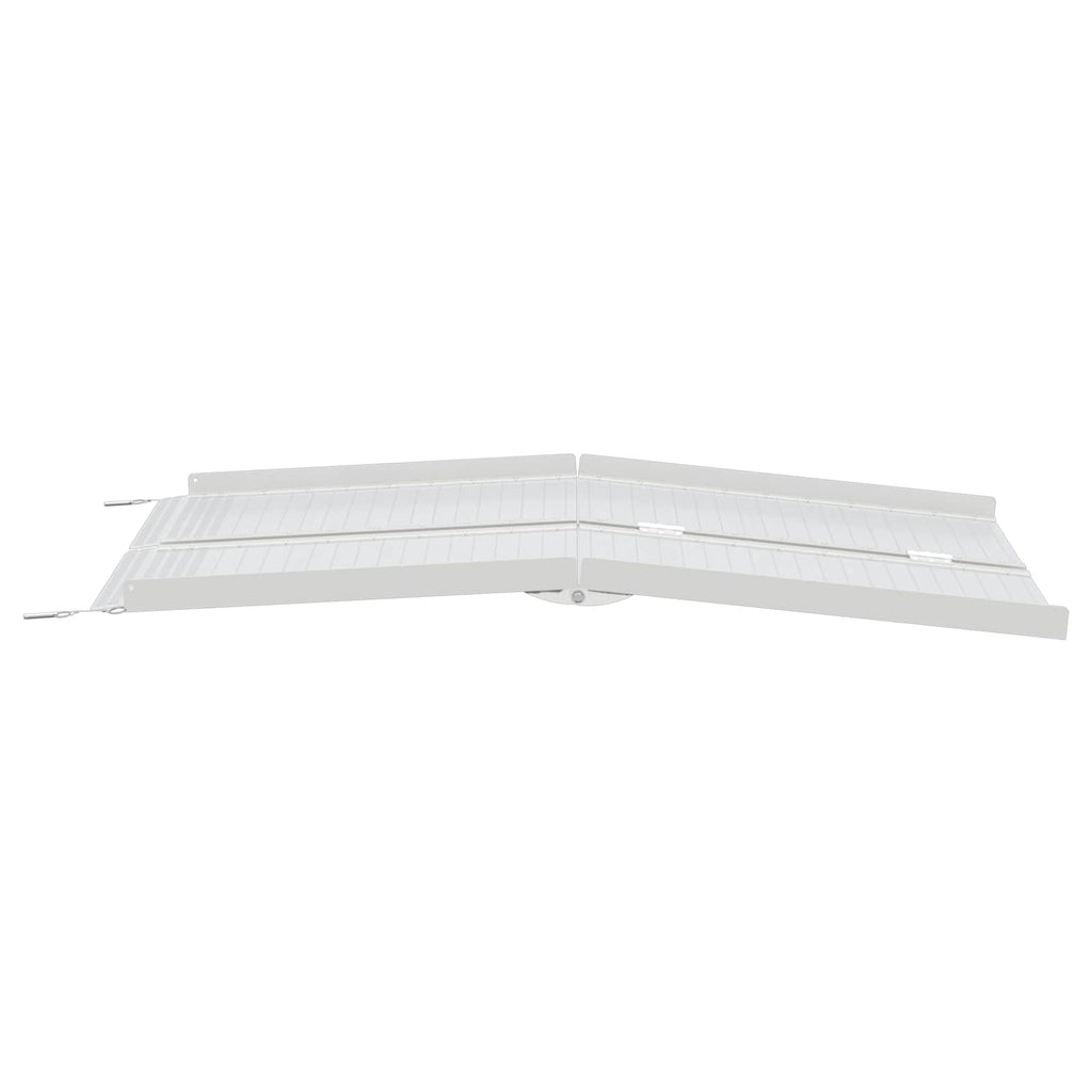 vidaXL Rampa dla wózków inwalidzkich 270 kg Srebrny 270 kg Aluminium