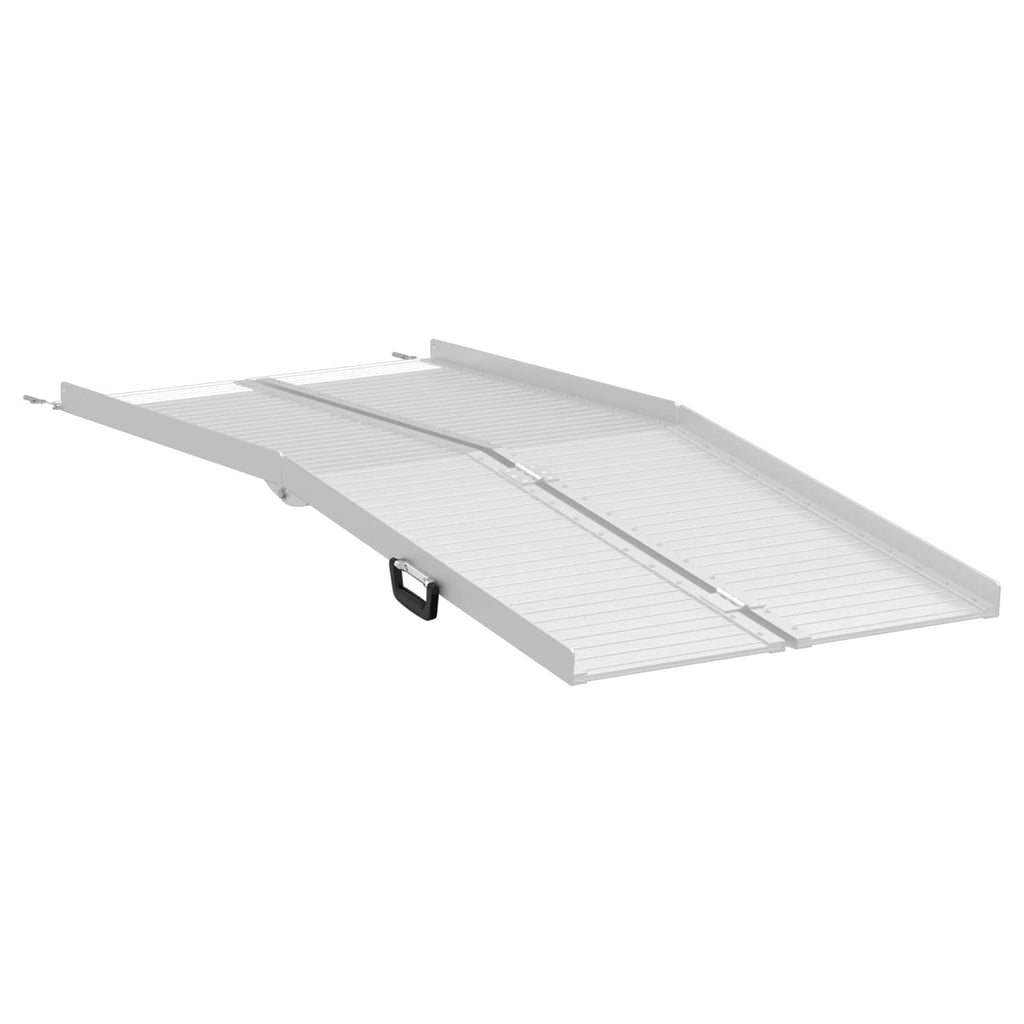 vidaXL Rampa dla wózków inwalidzkich 270 kg Srebrny 270 kg Aluminium