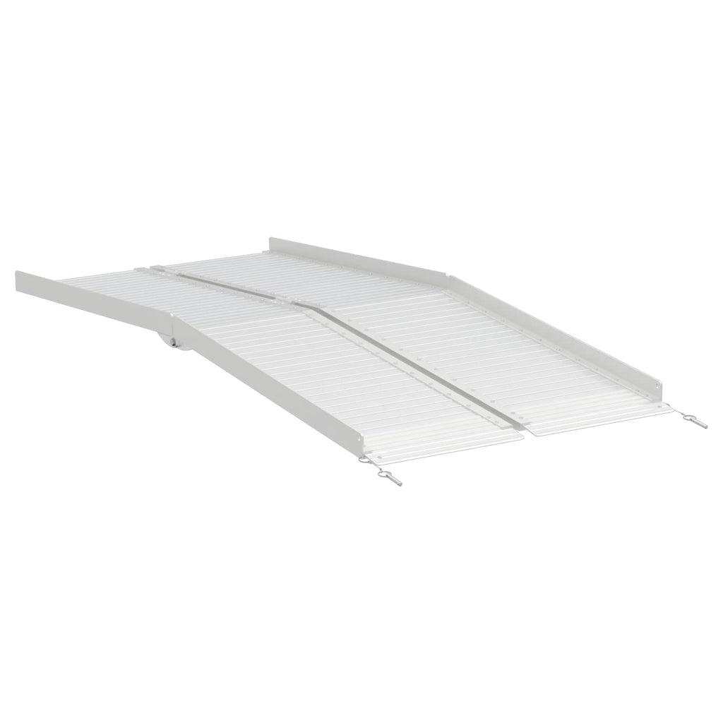 vidaXL Rampa dla wózków inwalidzkich 270 kg Srebrny 270 kg Aluminium