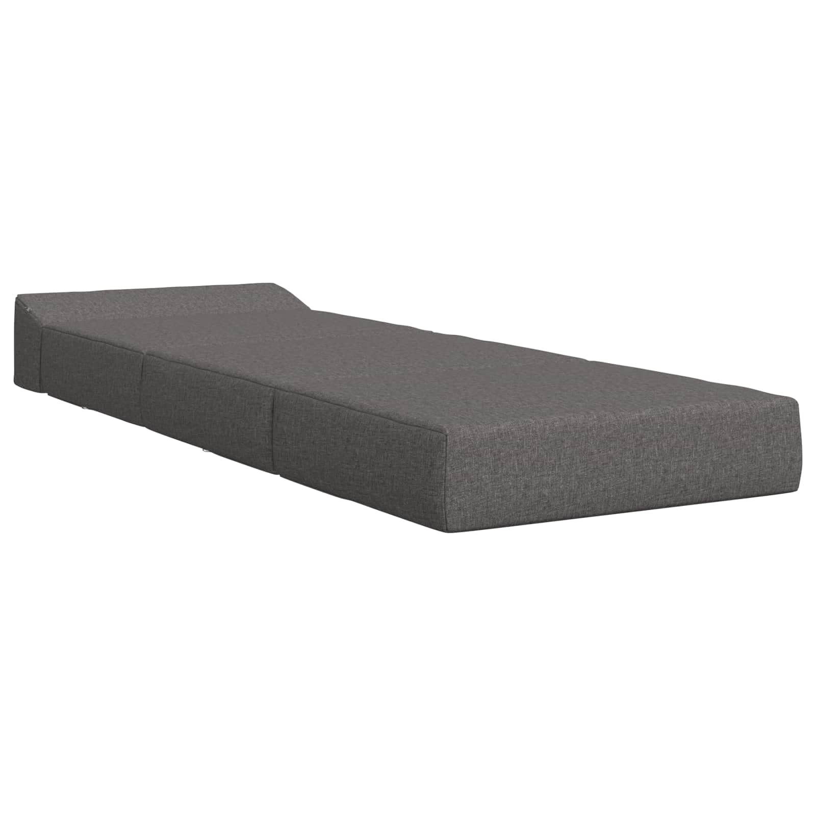 vidaXL Składana Sofa Łóżko jasnoszary 70 x 60 x 63 cm tkanina