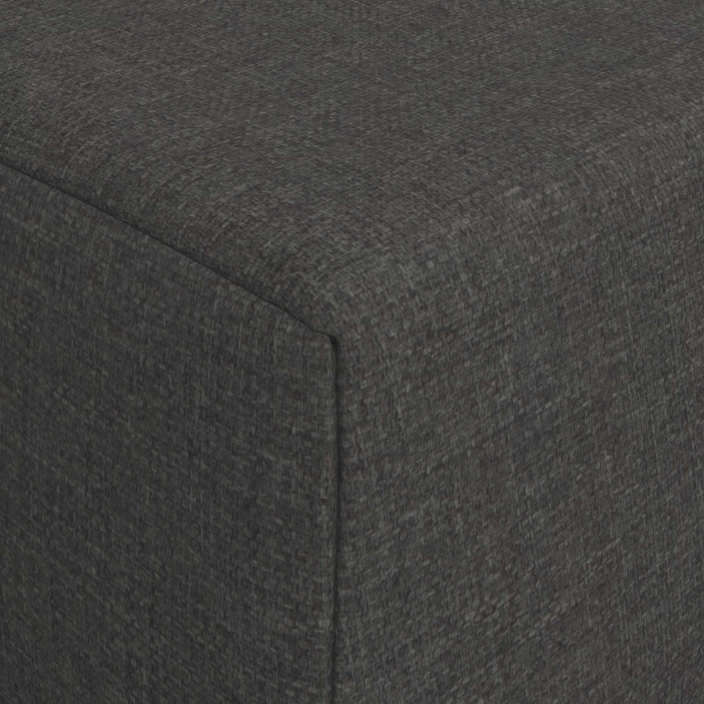 vidaXL Składana Sofa Łóżko ciemnoszary 200 x 70 x 15 cm tkanina