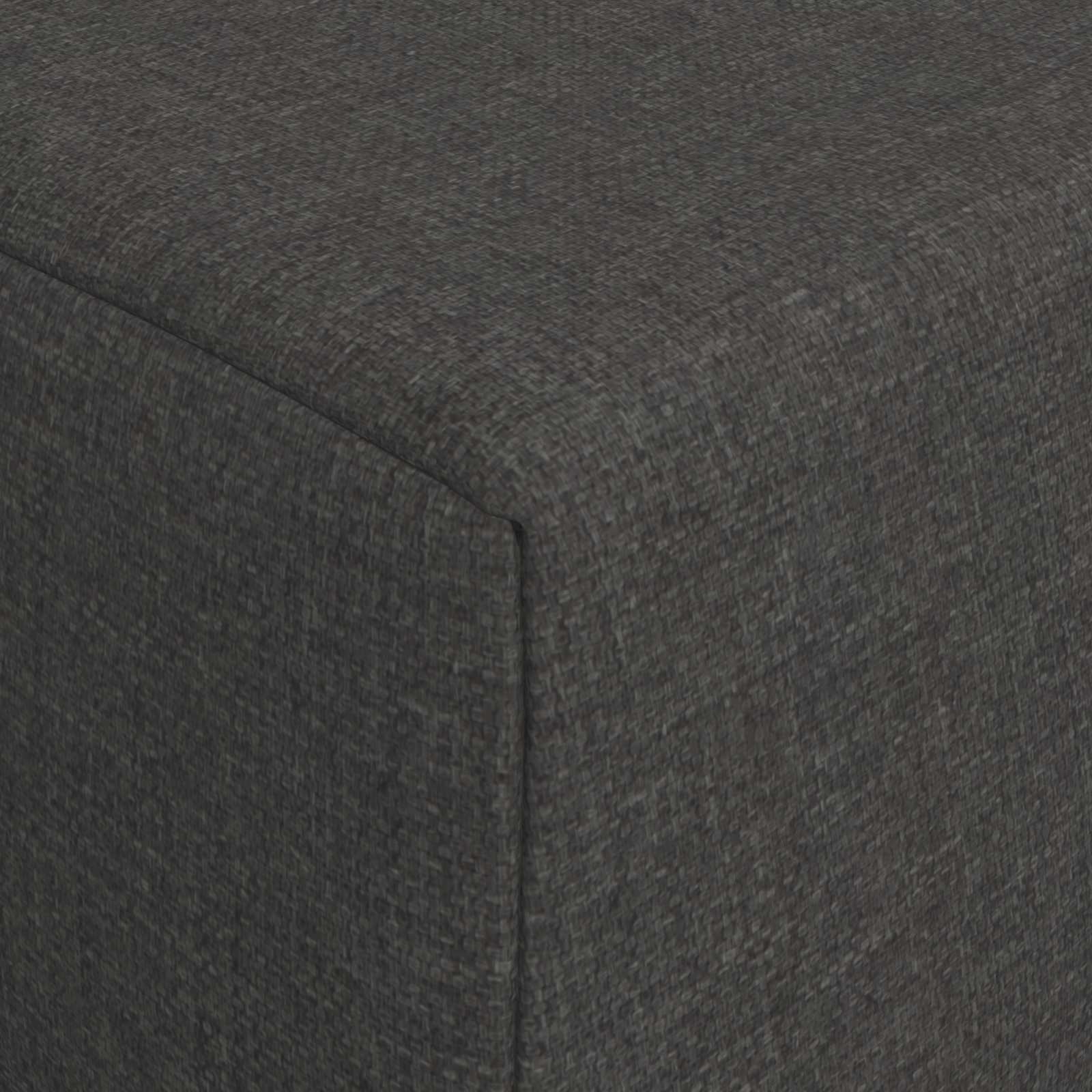 vidaXL Składana Sofa Łóżko ciemnoszary 200 x 70 x 15 cm tkanina