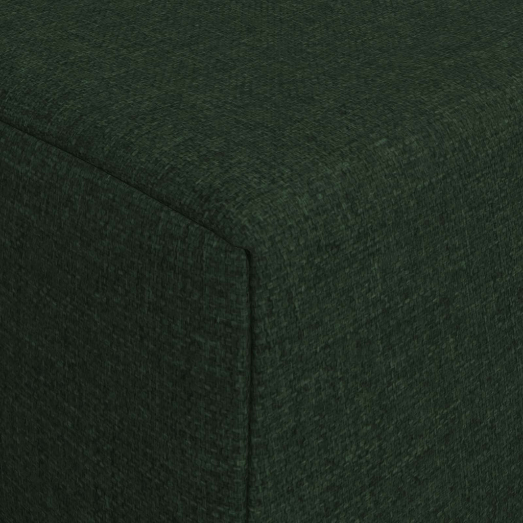 vidaXL Składana Sofa Łóżko Ciemnozielony 200 x 70 x 15 cm tkanina