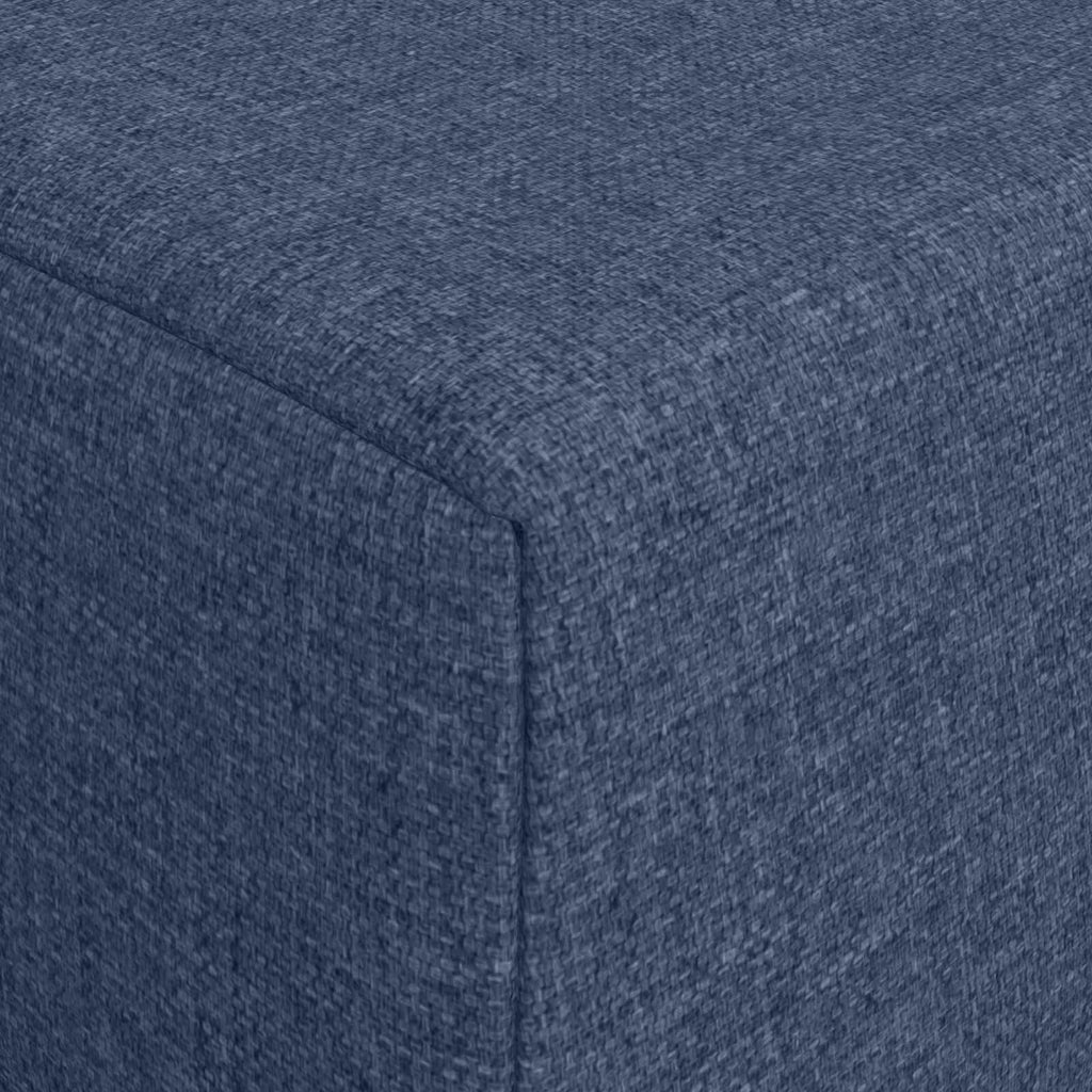 vidaXL Składana Sofa Łóżko niebieski 200 x 70 x 15 cm tkanina