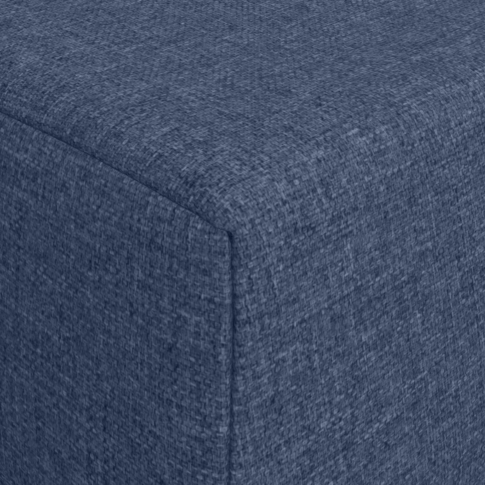 vidaXL Składana Sofa Łóżko niebieski 200 x 70 x 15 cm tkanina
