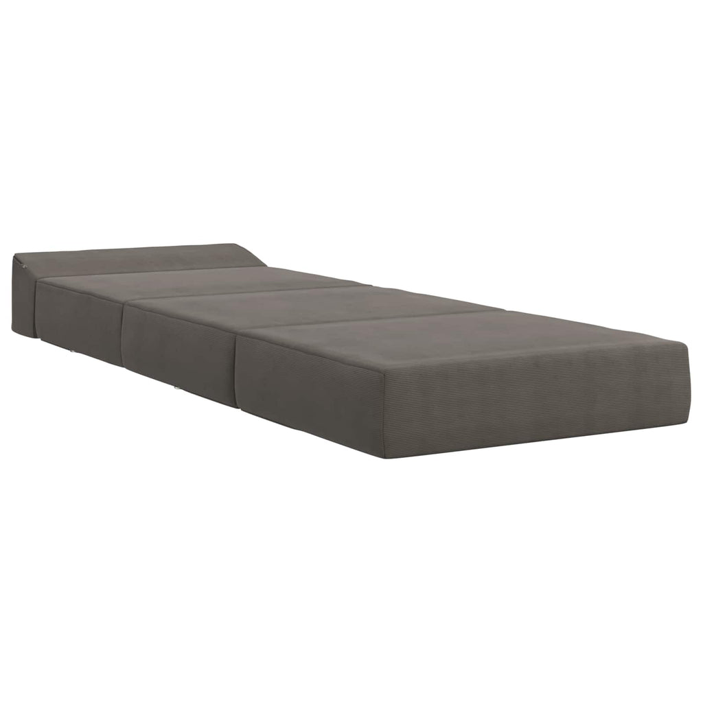 vidaXL Składana Sofa Łóżko jasnoszary 200 x 70 x 15 cm