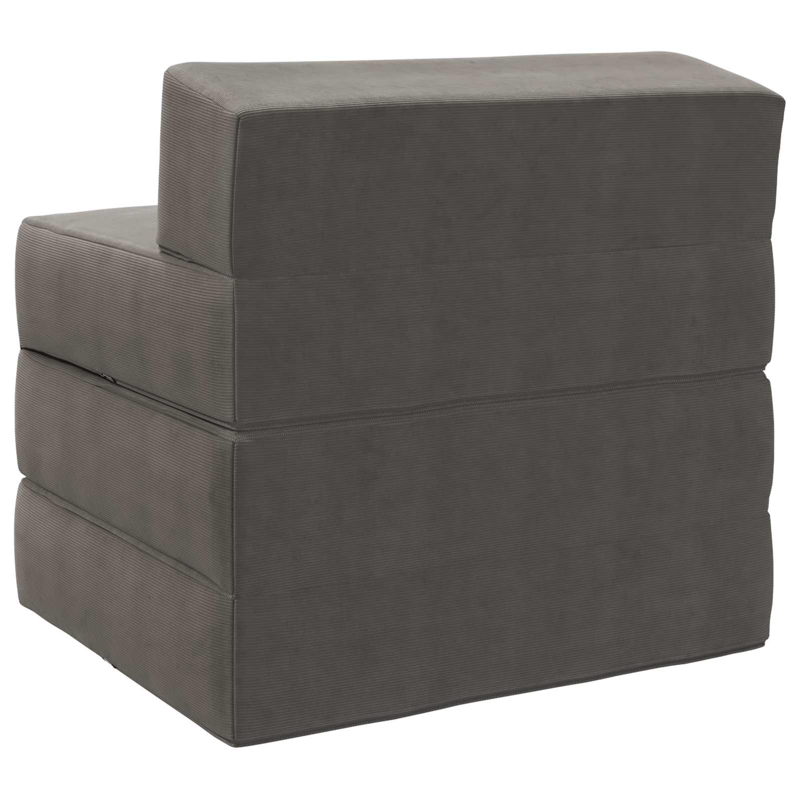 vidaXL Składana Sofa Łóżko jasnoszary 200 x 70 x 15 cm