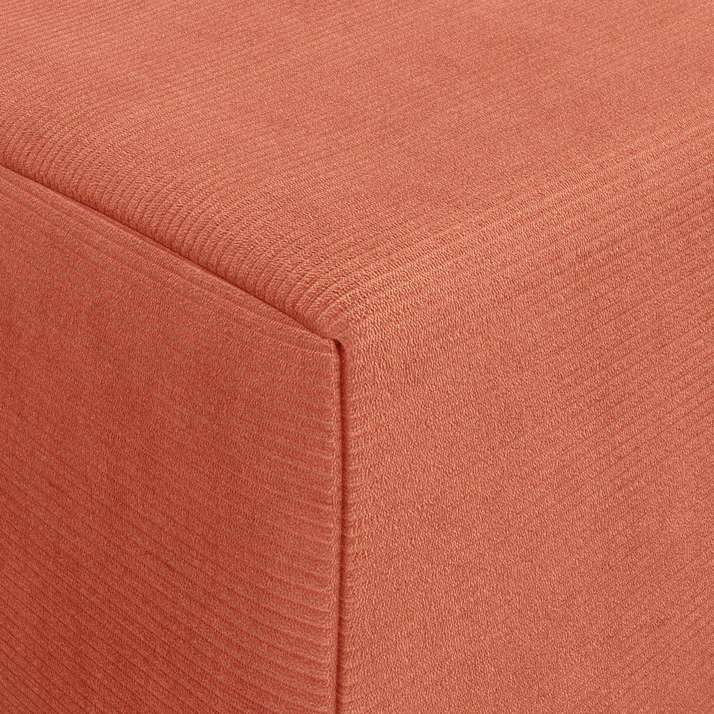 vidaXL Składana Sofa Łóżko Czerwono-pomarańczowy 200 x 70 x 15 cm