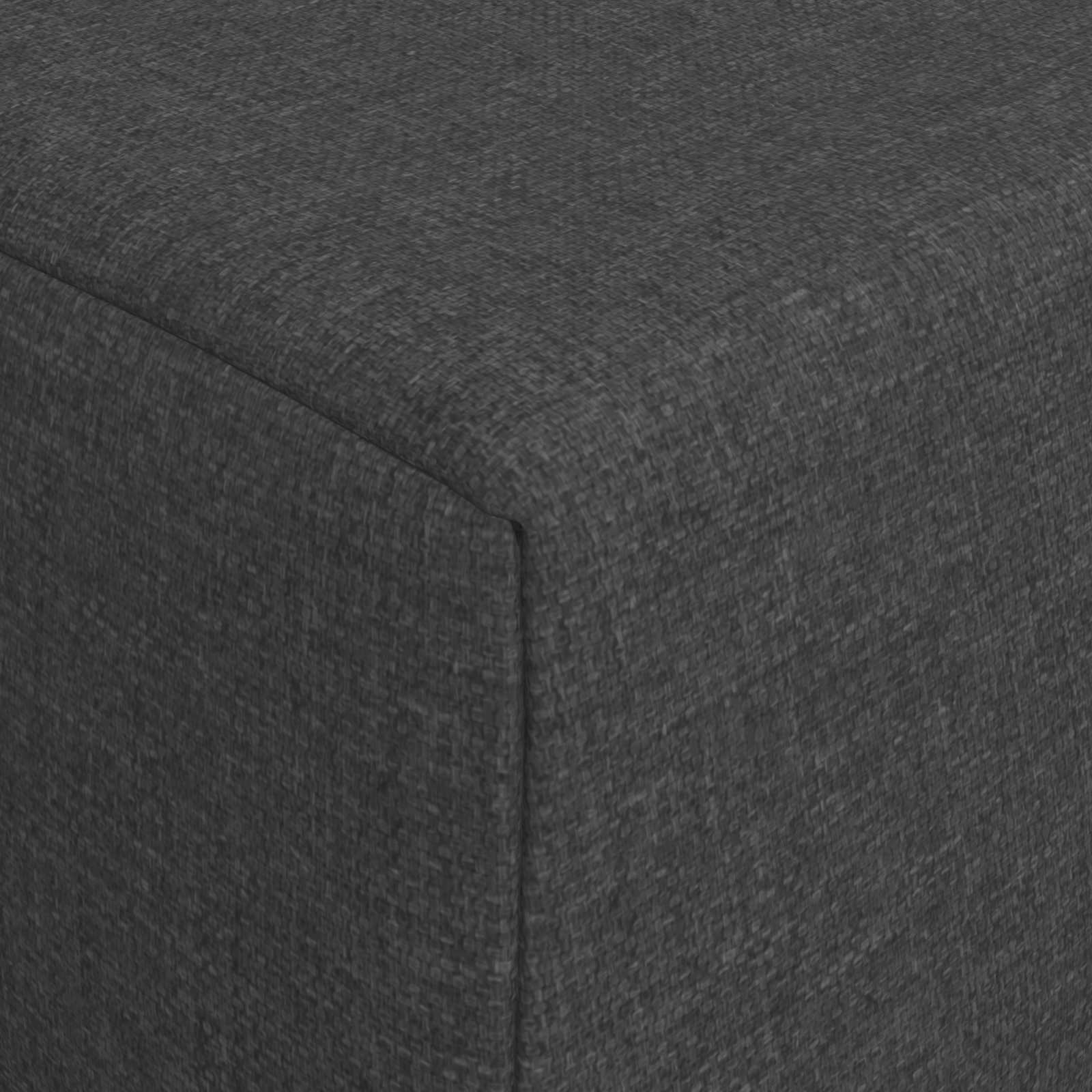 vidaXL Składana Sofa Łóżko ciemnoszary 200 x 70 x 10 cm tkanina