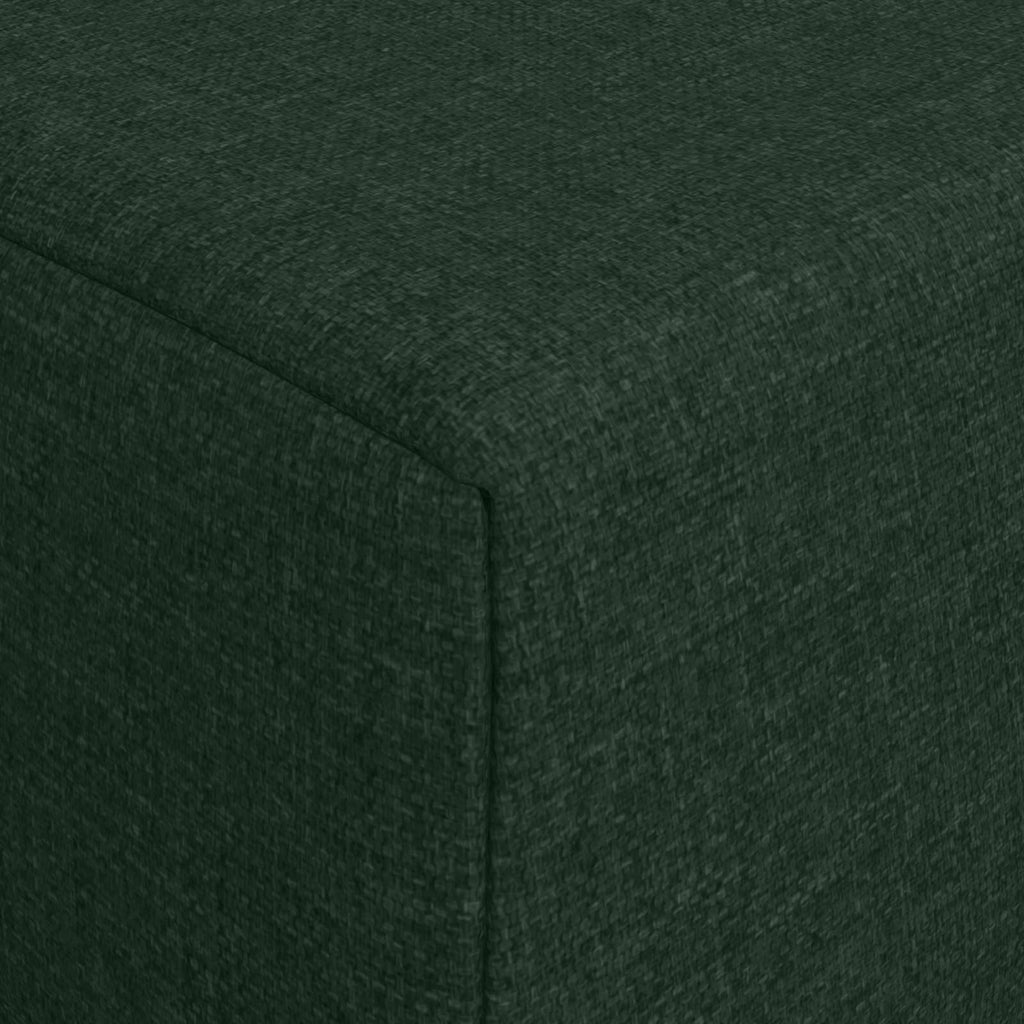 vidaXL Składana Sofa Łóżko Ciemnozielony 200 x 70 x 10 cm tkanina