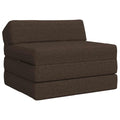 vidaXL Składana Sofa Łóżko Ciemnoszary 200 x 70 x 10 cm tkanina