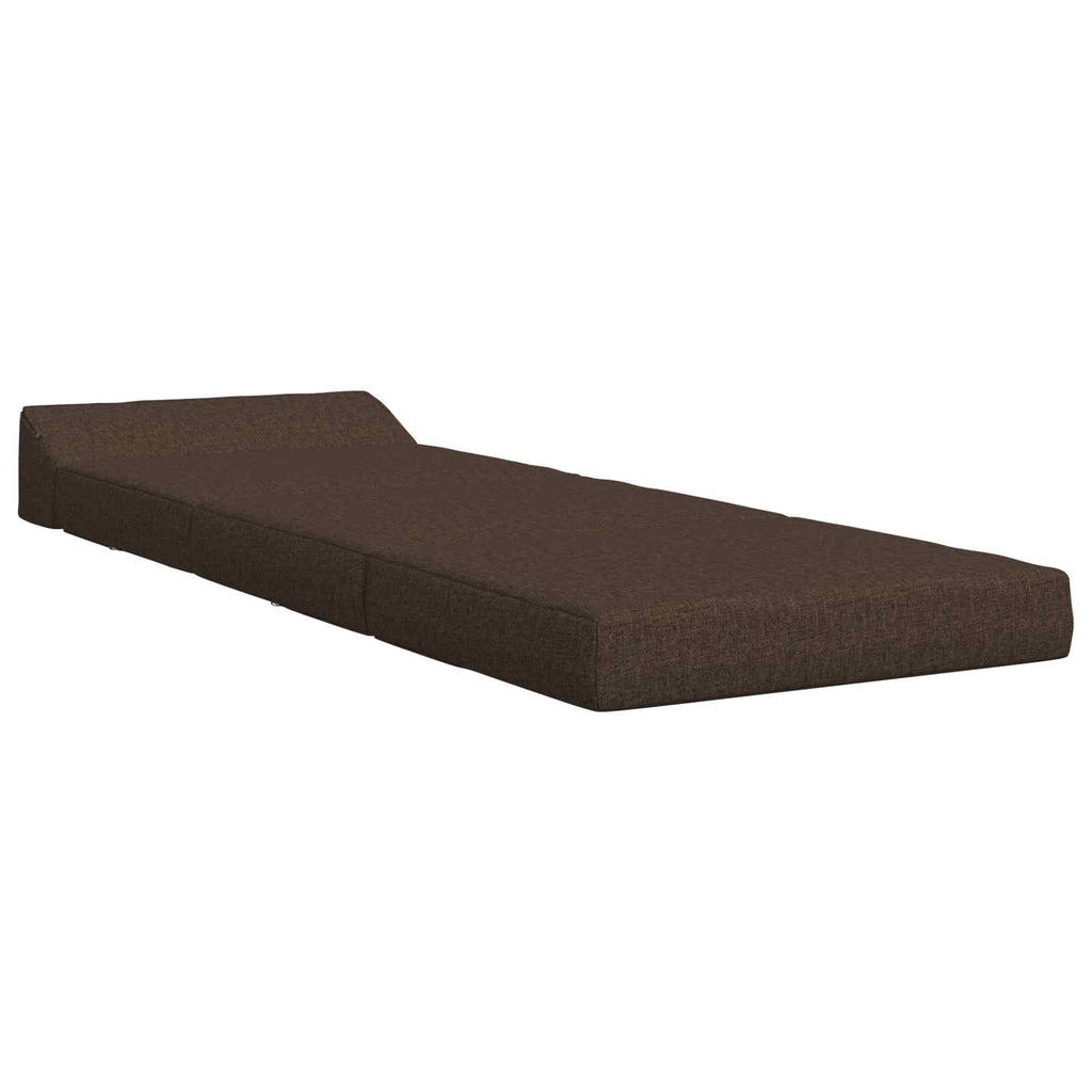 vidaXL Składana Sofa Łóżko Ciemnoszary 200 x 70 x 10 cm tkanina