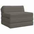 vidaXL Składana Sofa Łóżko jasnoszary 200 x 70 x 10 cm