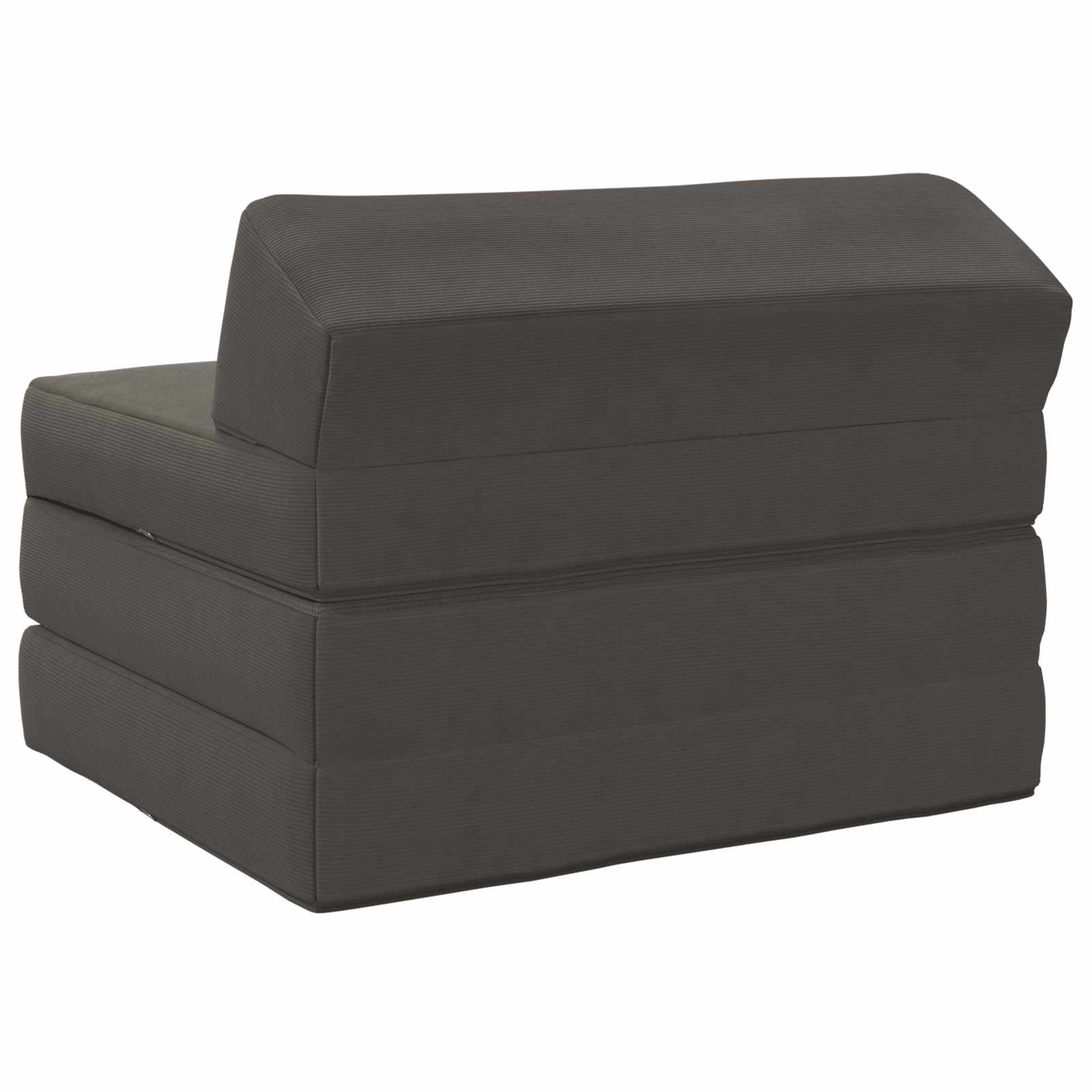 vidaXL Składana Sofa Łóżko ciemnoszary 200 x 70 x 10 cm
