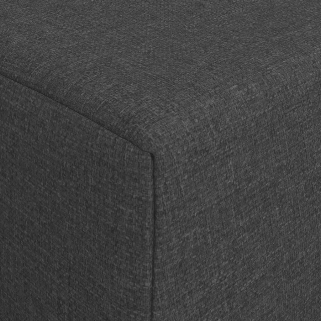 vidaXL Składana Sofa Łóżko ciemnoszary 120 x 60 x 49 cm tkanina