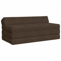 vidaXL Składana Sofa Łóżko Ciemnoszary 120 x 60 x 49 cm tkanina