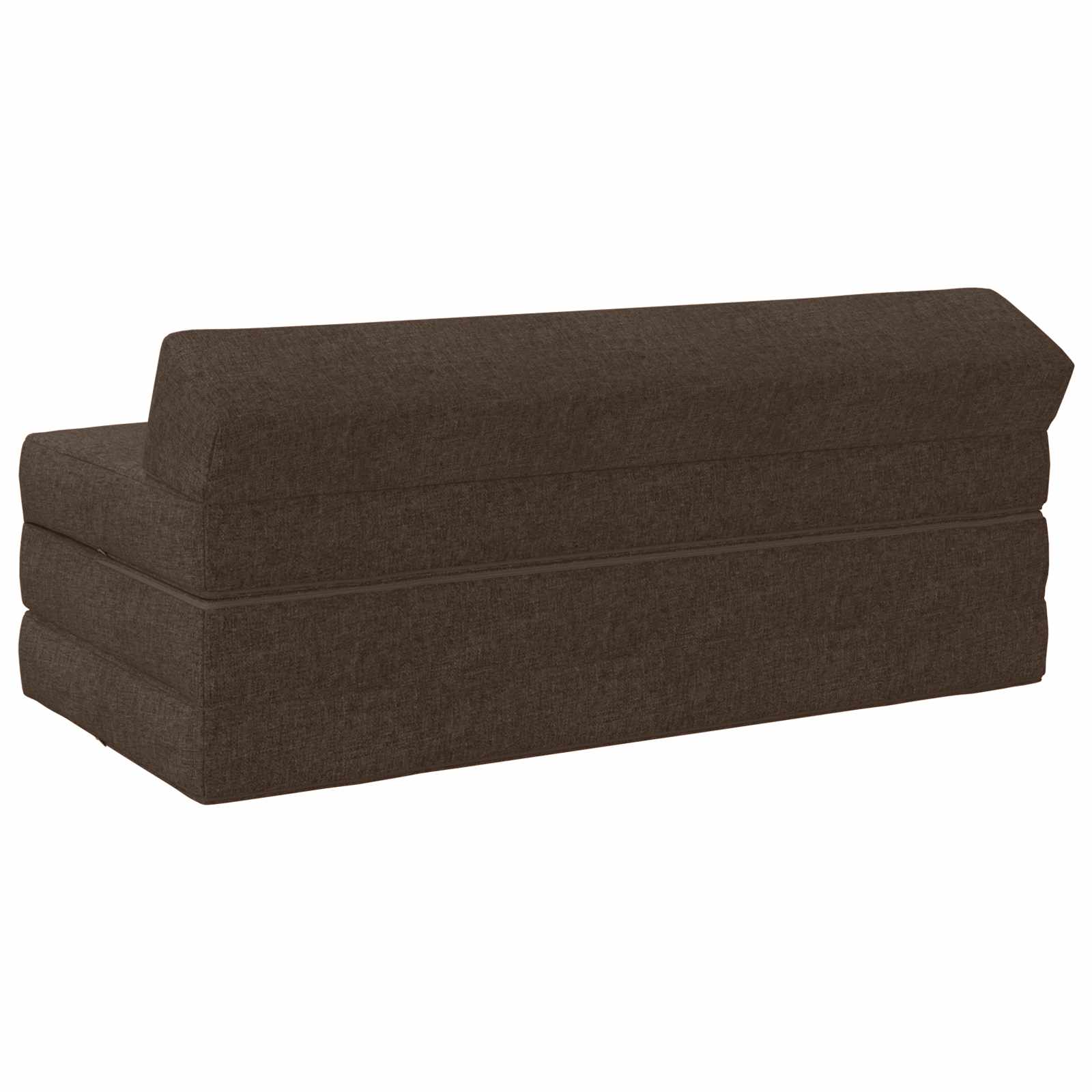 vidaXL Składana Sofa Łóżko Ciemnoszary 120 x 60 x 49 cm tkanina