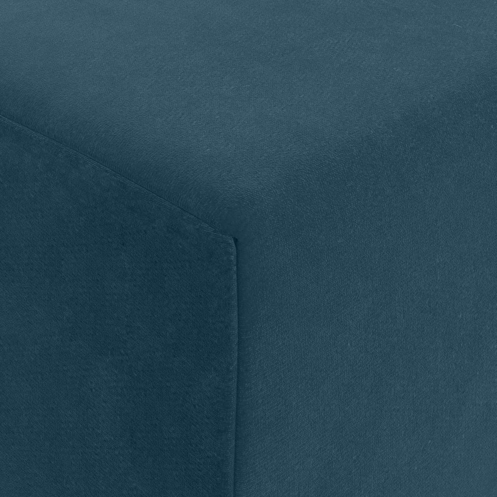 vidaXL Składana Sofa Łóżko niebieski 120 x 60 x 49 cm tkanina