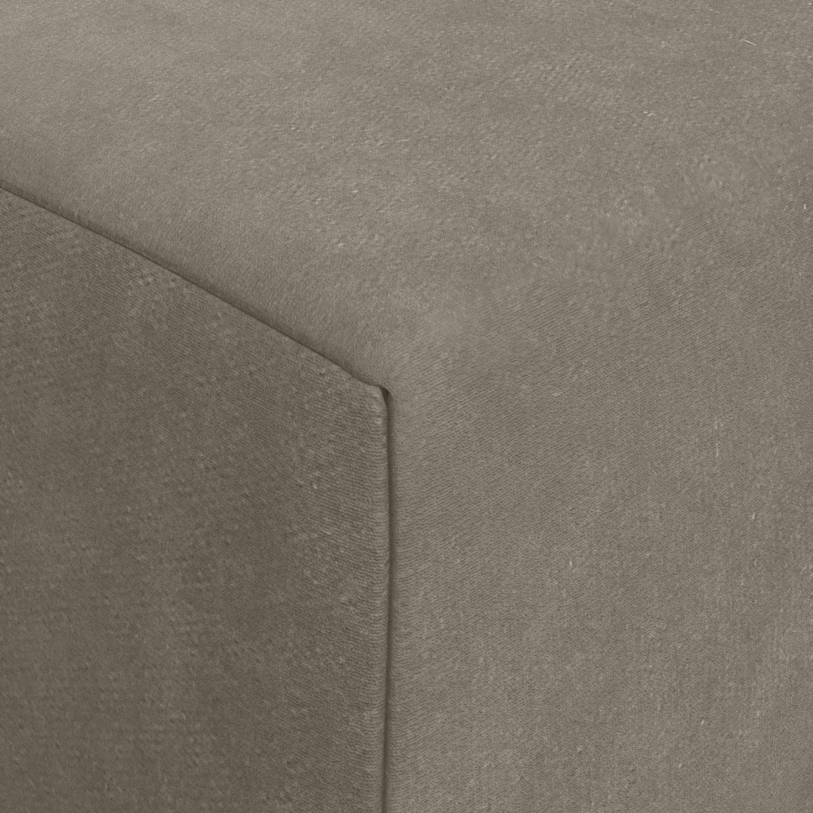 vidaXL Składana Sofa Łóżko jasnoszary 120 x 60 x 49 cm tkanina