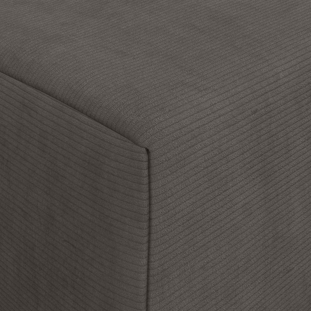 vidaXL Składana Sofa Łóżko ciemnoszary 120 x 60 x 49 cm tkanina