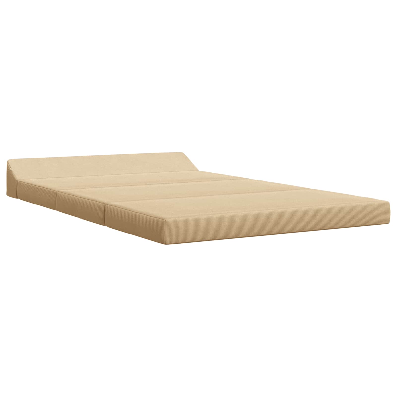 vidaXL Składana Sofa Łóżko Zielono-szary 120 x 60 x 49 cm tkanina