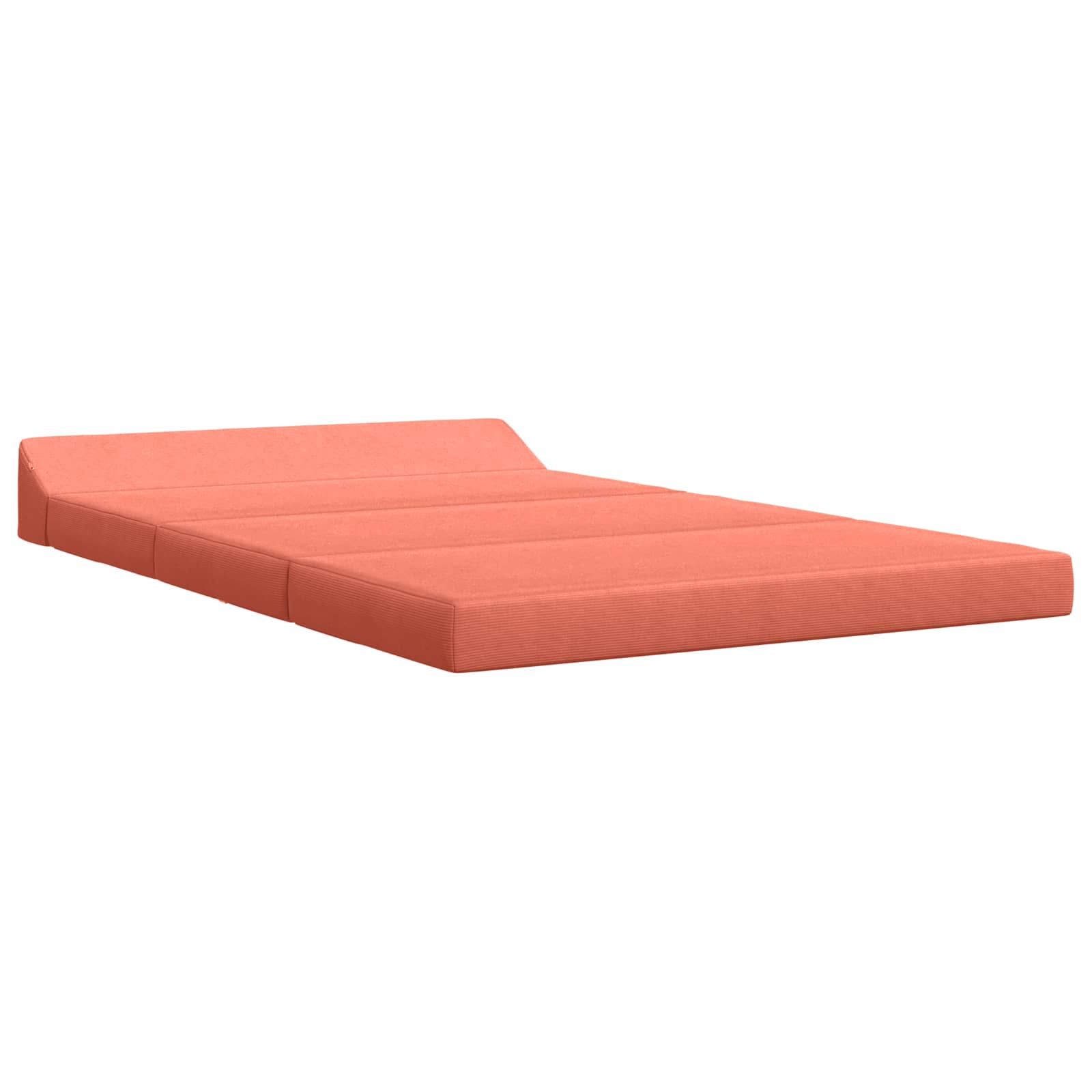 vidaXL Składana Sofa Łóżko Czerwono-pomarańczowy 120 x 60 x 49 cm