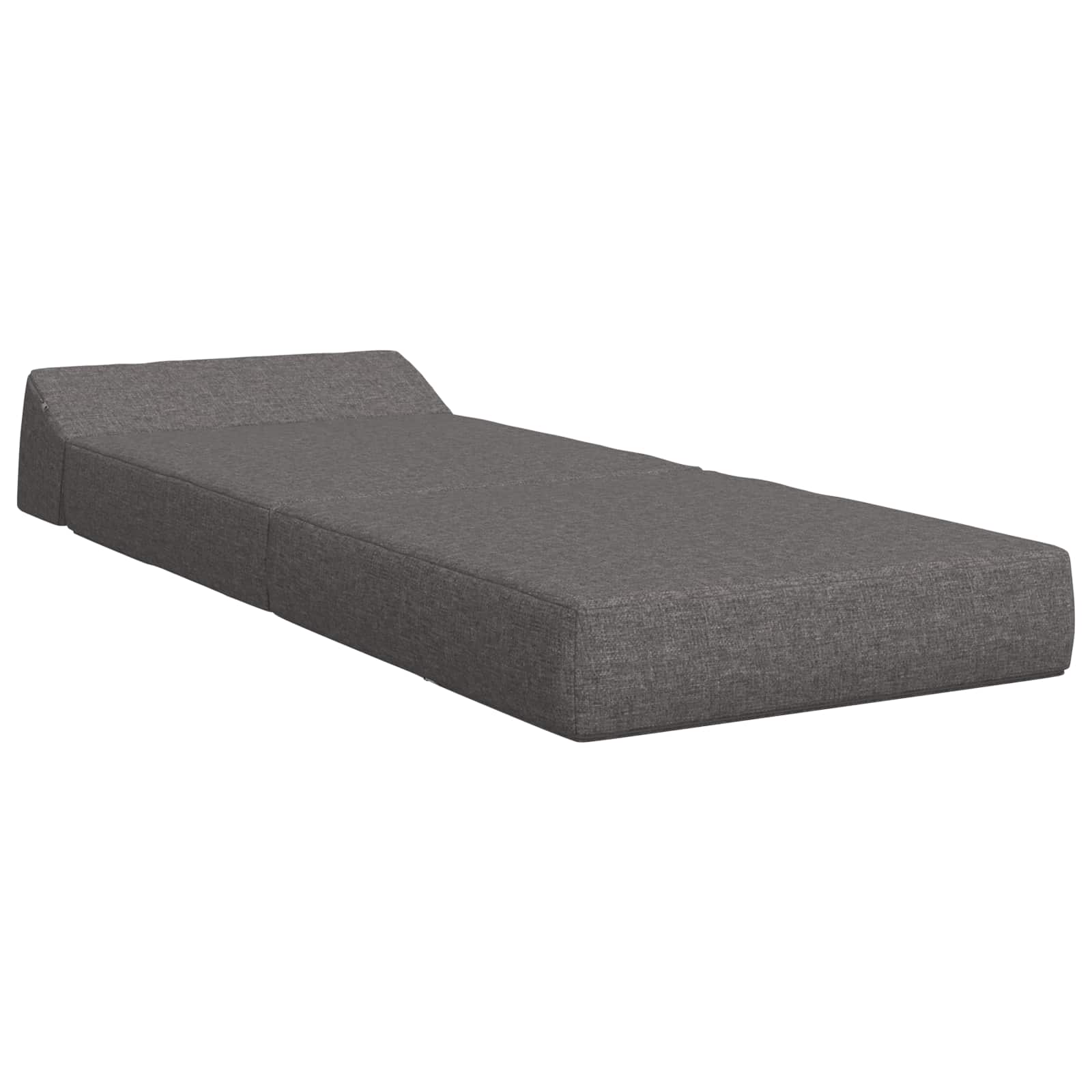 vidaXL Składana Sofa Łóżko jasnoszary 60 x 70 x 41 cm tkanina