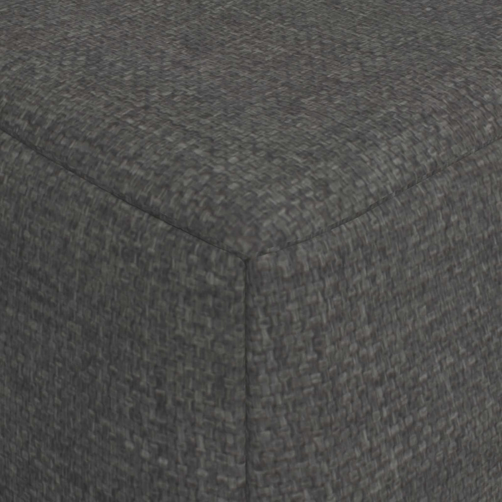 vidaXL Składana Sofa Łóżko ciemnoszary 60 x 70 x 41 cm tkanina