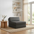 vidaXL Składana Sofa Łóżko ciemnoszary 60 x 70 x 41 cm tkanina