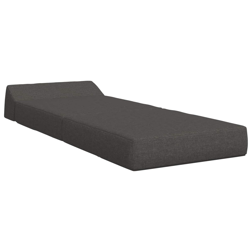 vidaXL Składana Sofa Łóżko ciemnoszary 60 x 70 x 41 cm tkanina