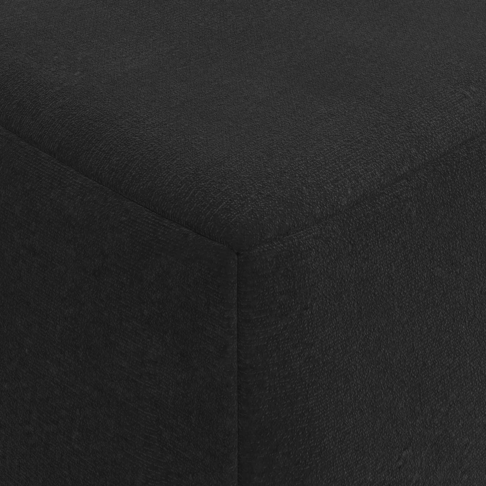 vidaXL Składana Sofa Łóżko Czarny 60 x 70 x 41 cm tkanina
