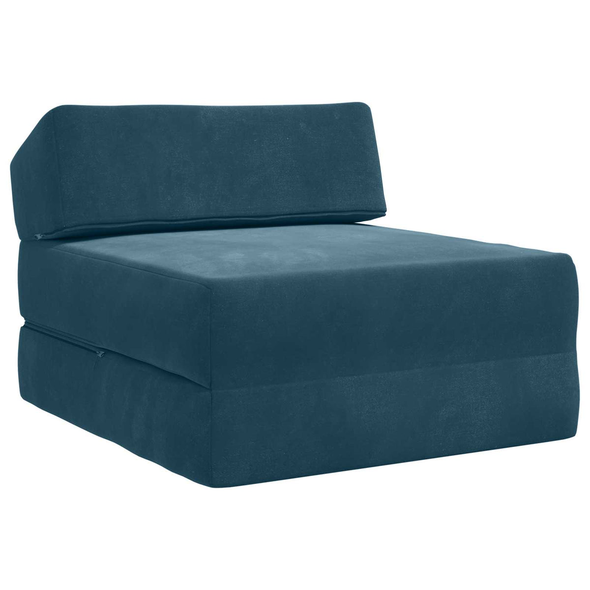 vidaXL Składana Sofa Łóżko niebieski 60 x 70 x 41 cm tkanina